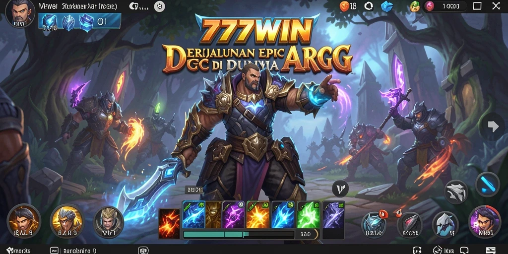 Tampilan gameplay ARPG yang spektakuler dan mendalam.