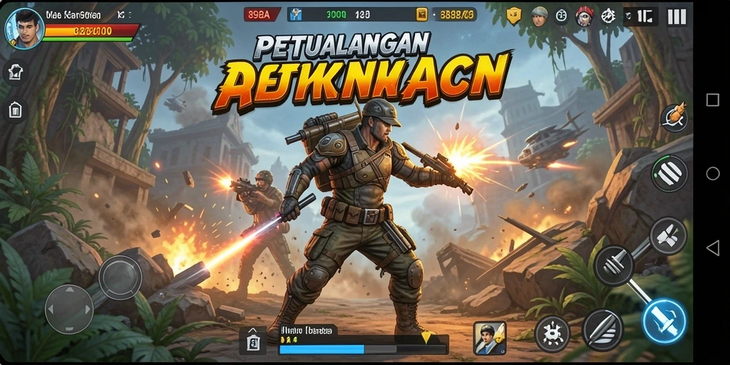 Gameplay aksi mendebarkan dari 898A dengan grafis menakjubkan.