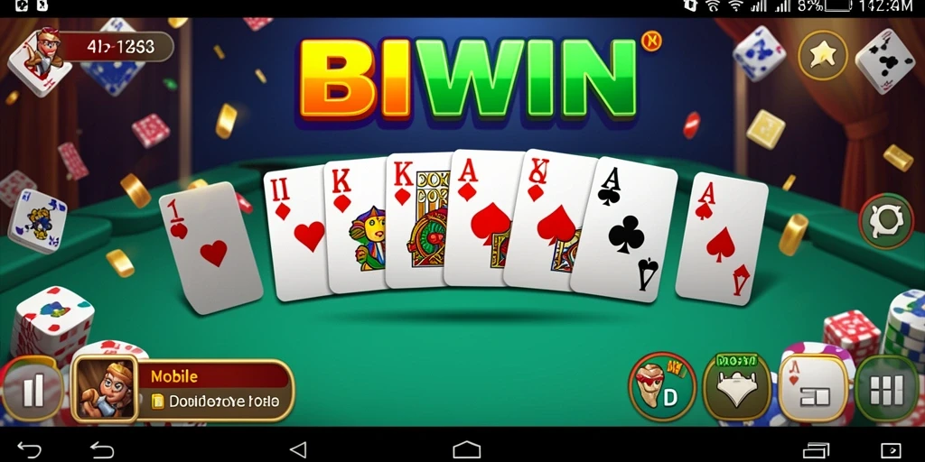 Tampilan seru gameplay Domino di BIWIN, penuh strategi dan interaksi.