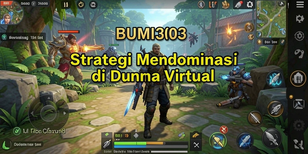 Tampilan gameplay BUMI303 yang penuh aksi dan strategi.