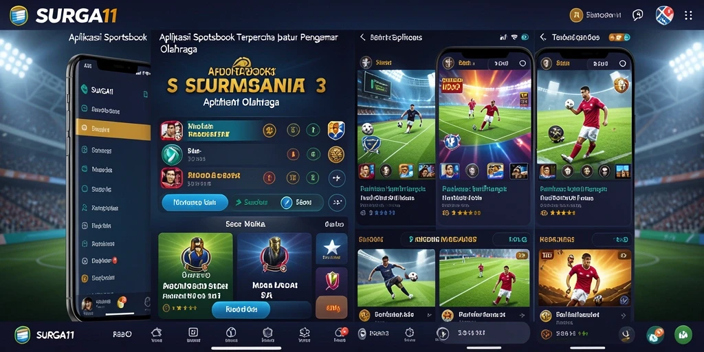 Tampilan menarik dari gameplay taruhan olahraga di SURGA11.