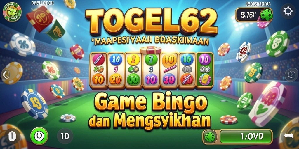 Tangkapan layar gameplay TOGEL62 yang menampilkan suasana seru permainan Bingo.