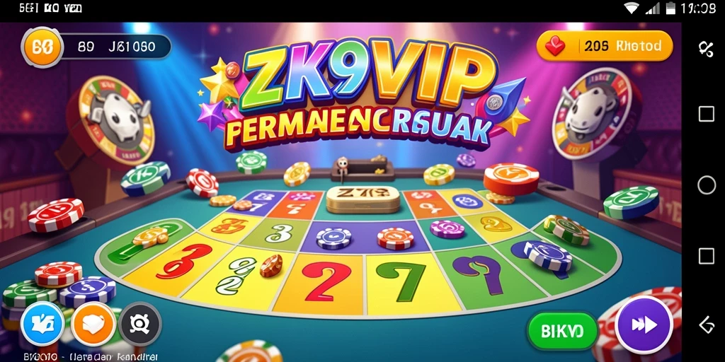 Tampilan screenshot ZK9VIP yang menunjukkan gameplay Bingo yang seru.